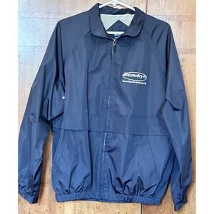 Trucker/Garage men’s jacket size small great embroidery